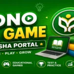 Yono All Game Shiksha Portal educational guide banner with green background