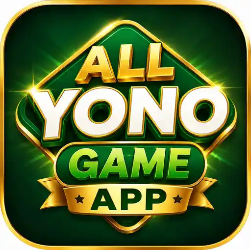 All Yono Game App logo with premium green and gold 3D design.