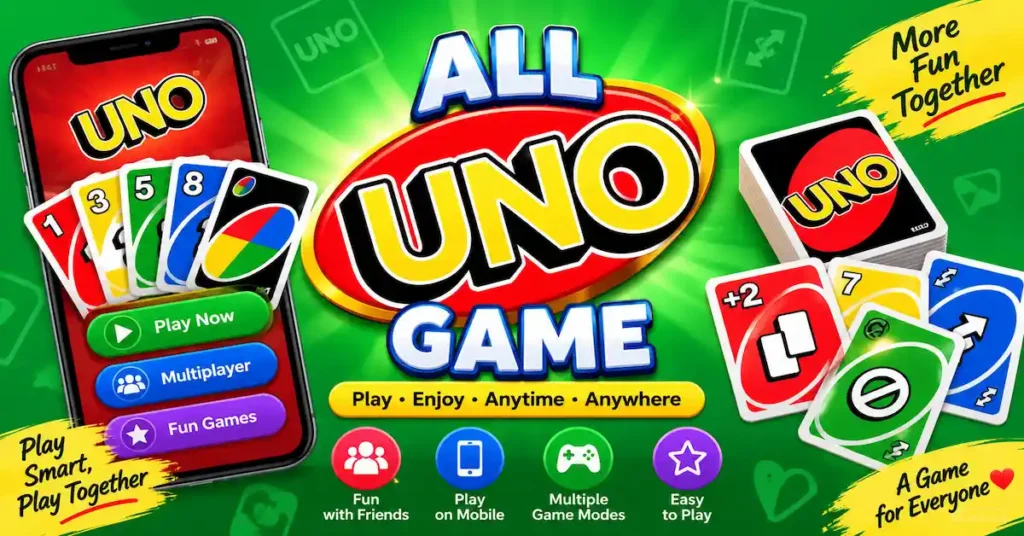 All UNO Game – mobile card game features and gameplay