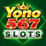 Yono 567 Slots – 567 numbers, slot reels and green mobile gaming design