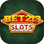 Yono Bet 213 Slots – gold 213 logo with green background and red SLOTS reel design
