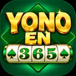 Yono EN 365 – golden YONO EN branding with 365 number panel and green card-style gaming design