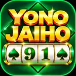 Yono Jaiho 91 – golden JAIHO branding with green background, 91 number reel and spade symbols