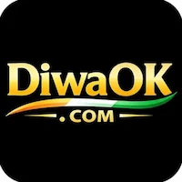 Diwa OK Review logo featuring bold lettering and a distinctive gaming-inspired visual design.